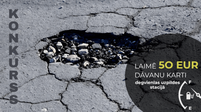 A photo from the Dativa competition showing poor road conditions
